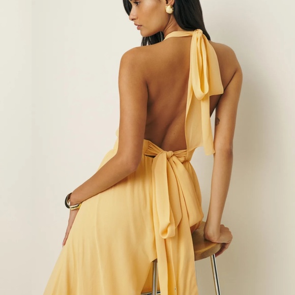 Reformation Petite Andee Dress size 6 - Picture 3 of 6